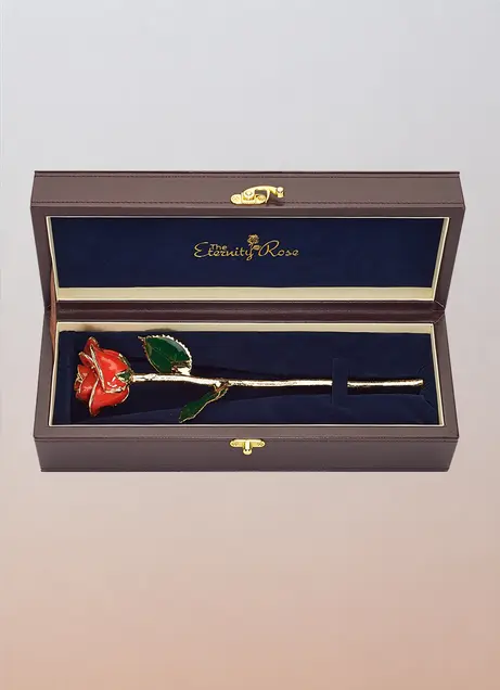 Glazed rose