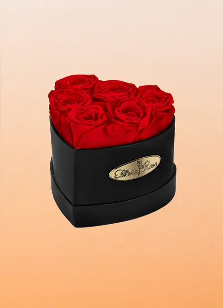 Preserved boxed roses