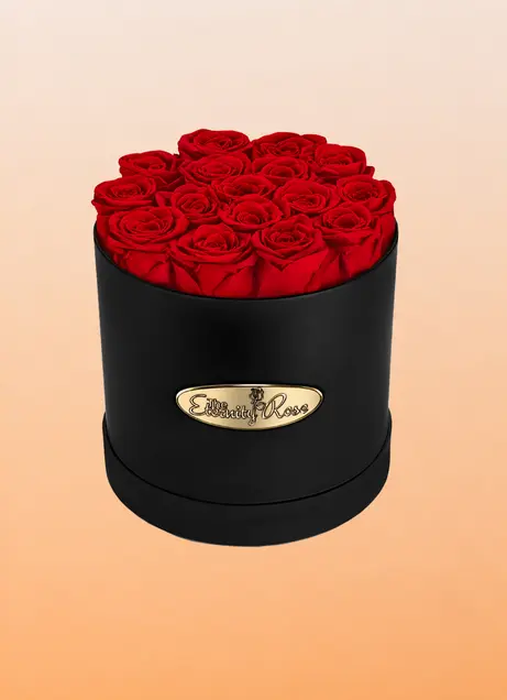 Preserved boxed roses